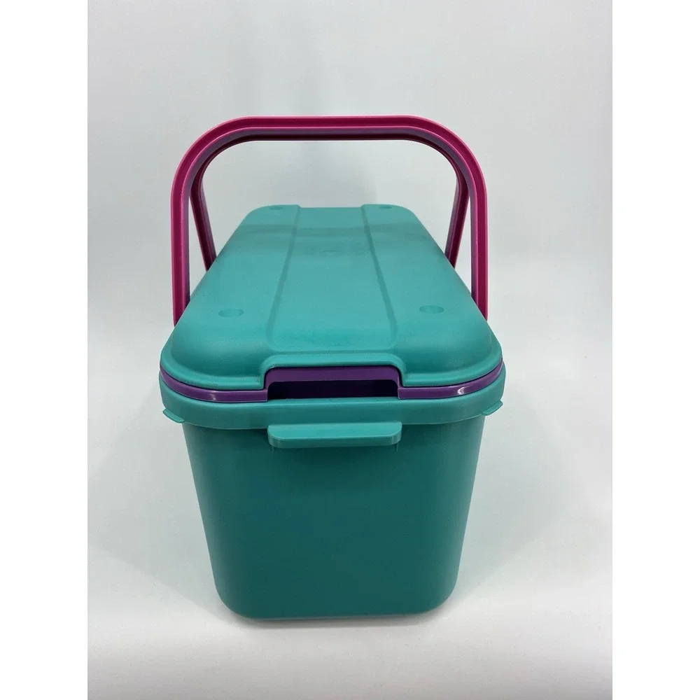 Vintage Eagle Craftstor Craft Sewing Storage Tote Organizer with Tray 18